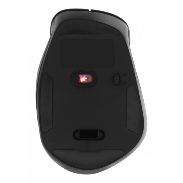 DELTACO Office Wireless ergonomic mouse, silent clicks, 2400 DPI DELO-0310