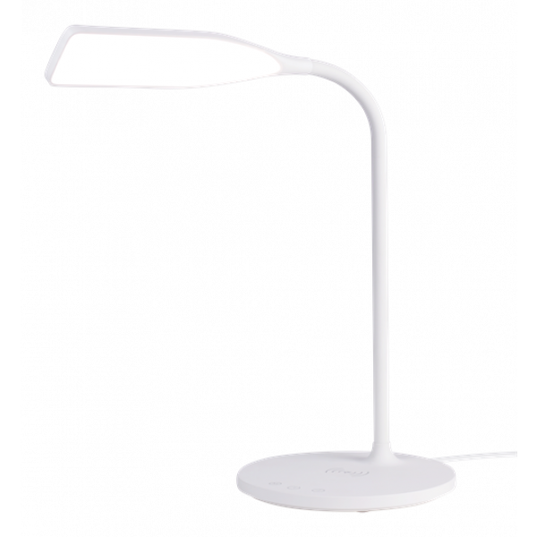 DELTACO Office, LED table lamp 360lm with Wireless charging 10W DELO-0400