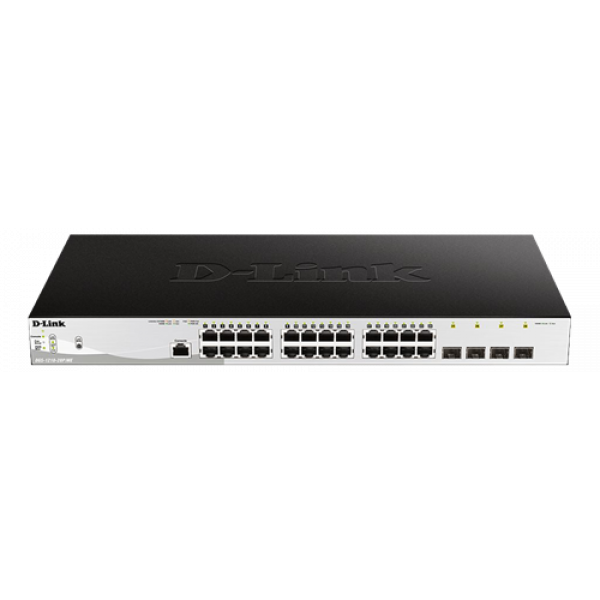 28-Port Gigabit PoE Metro Ethernet Switch DGS-1210-28P/ME/E