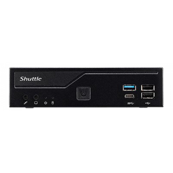Slim PC DH610, S1700, 1xHDMI, 2x DP,1x 2.5",2x M.2, 2x LAN, 2x COM, 24/7 incl. VESA DH610