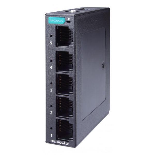 5-port entry-level unmanaged Ethernet switches EDS-2005-ELP