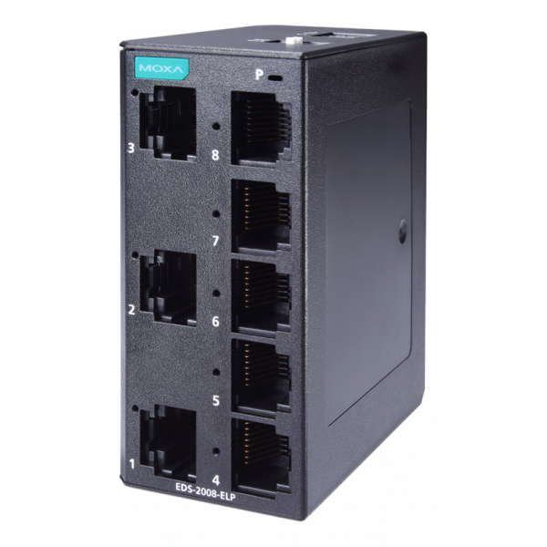 8-port entry-level unmanaged Ethernet switches EDS-2008-ELP