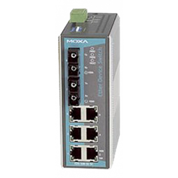 Moxa EDS-308-SS-SC industriell switch 8xRJ45 EDS-308-SS-SC