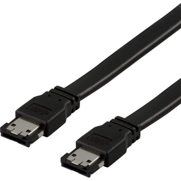 Kabel eSATA rak-rak skärmad (2m)