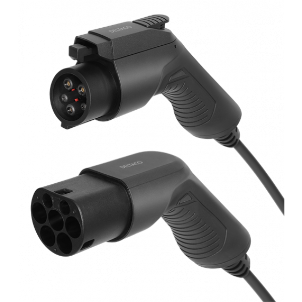 DELTACO e-Charge, cable type 2 - type 1, 1 phase, 16A, 7M EV-1107