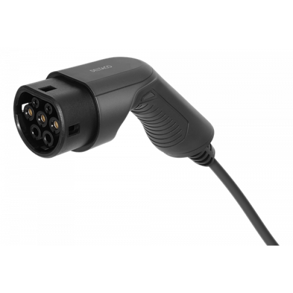 DELTACO e-Charge, cable Mode2, Schuko - type 2, 6-16A, 4+1,5M EV-1226