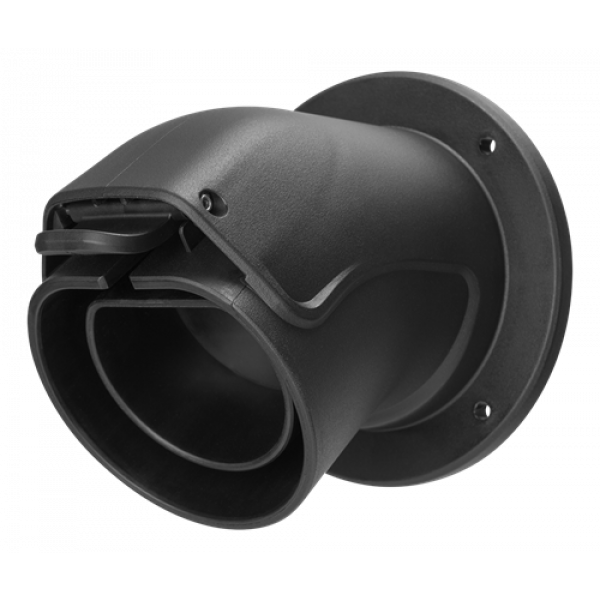 DELTACO e-Charge, holder for type 2 connector, angled EV-5103