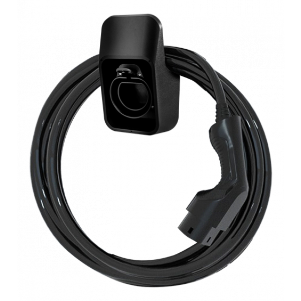 DELTACO e-Charge, holder for cable and type 2 connector EV-5105
