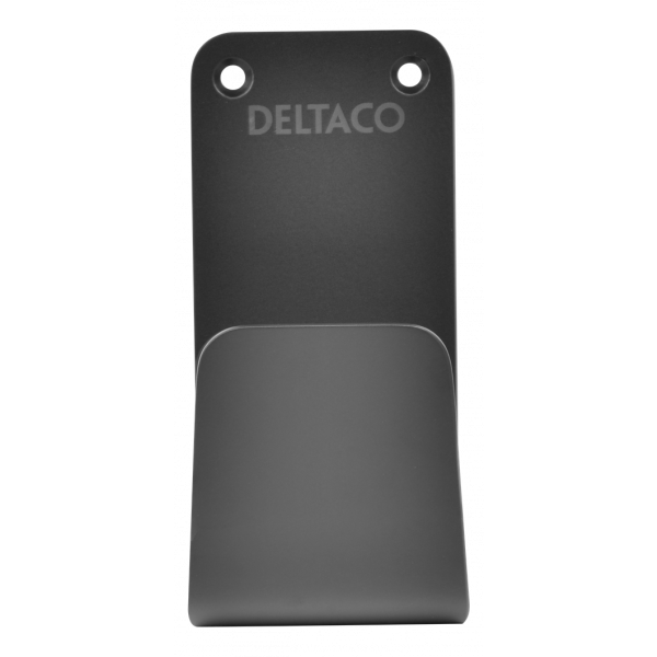 DELTACO E-CHARGE CABLE HOOK BLACK, SS304 EV-5115