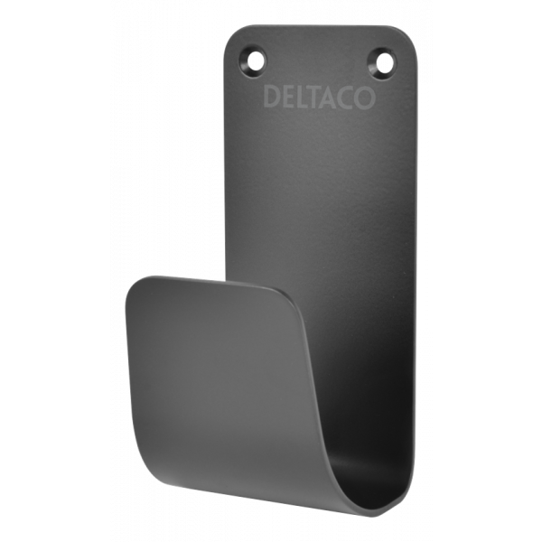 DELTACO E-CHARGE CABLE HOOK BLACK, SS304 EV-5115
