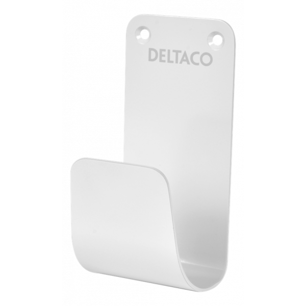 DELTACO E-CHARGE CABLE HOOK WHITE, SS304 EV-5116