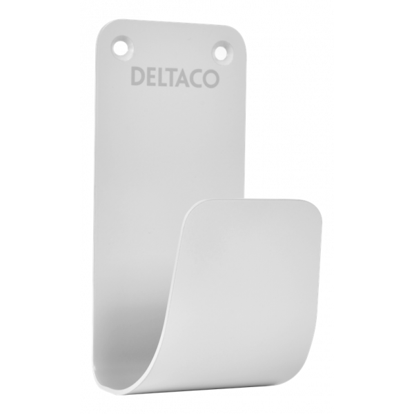 DELTACO E-CHARGE CABLE HOOK WHITE, SS304 EV-5116