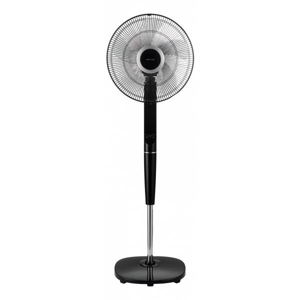 Nordic Home Golvfläkt med fjärrkontroll, 40 cm, låg ljudnivå, timerfun FT-528