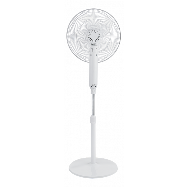 Nordic Home Golvfläkt med fjärrkontroll, 40 cm, låg ljudnivå, timerfun FT-529