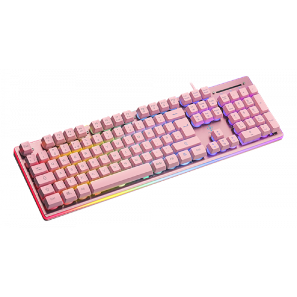 PINK LINE PK75 membrane keyboard RGB Keyboard UK layout GAM-021-RGB-P-UK