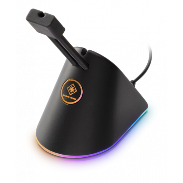 DELTACO GAMING RGB Mouse Bungee, svart GAM-044-RGB