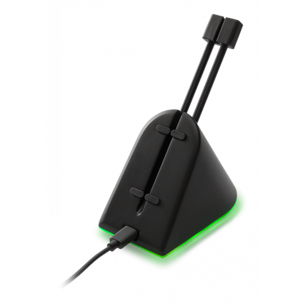 DELTACO GAMING RGB Mouse Bungee, svart GAM-044-RGB