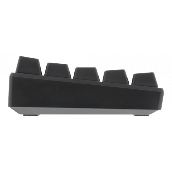 DELTACO GAMING Mekaniskt 60% RGB-tangentbord, röda brytare, 62 tangent GAM-075