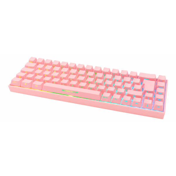 Trådlöst Tangentbord WK95, 65%, RGB, Nordisk GAM-100B-P