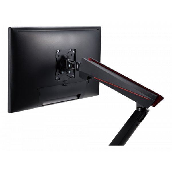 DELTACO GAMING Single Monitor Spring-Assisted Pro Gaming Monitor Arm GAM-101