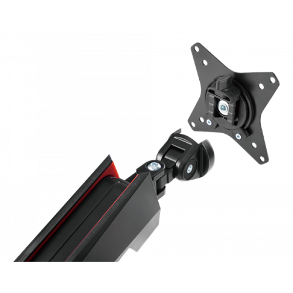 DELTACO GAMING Single Monitor Spring-Assisted Pro Gaming Monitor Arm GAM-101