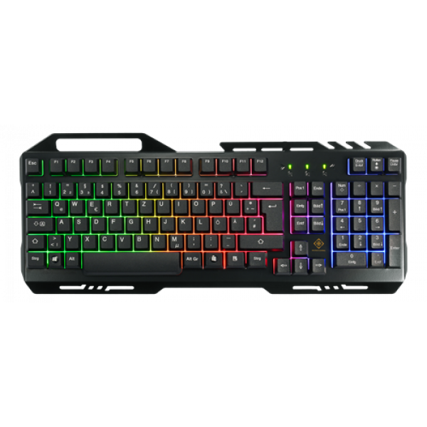 DELTACO GAMING 3-in-1 Gaming kit, Rainbow LED backlight, DE layout GAM-113-DE