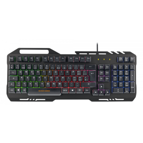 DELTACO GAMING 3-in-1 Gaming kit, Rainbow LED backlight, black GAM-113