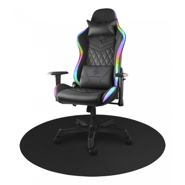 DELTACO GAMING DFP410 Floorpad, 110x110cm, black GAM-125