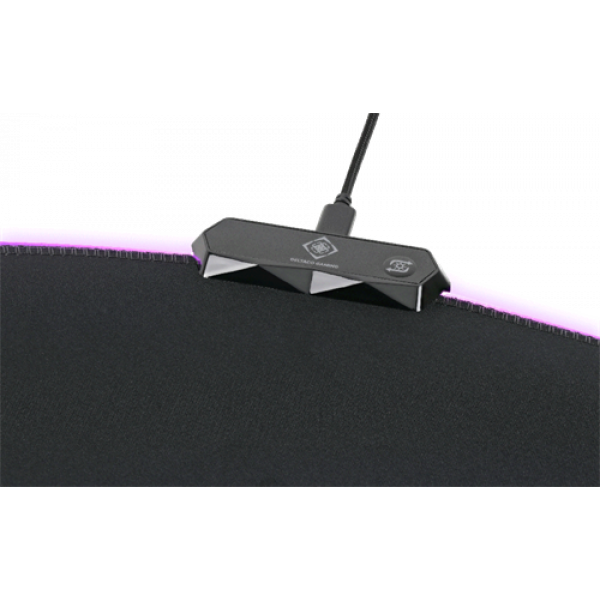 DELTACO GAMING DFP430 RGB Floorpad, 110x110cm, black GAM-138