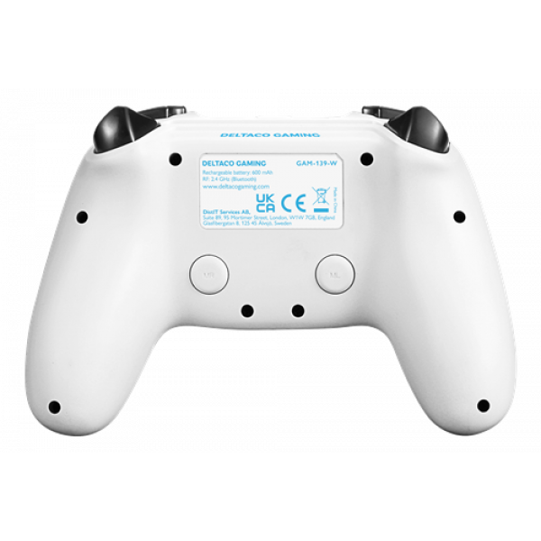 Handkontroller Playstation 4 PS4, PC, Android, iOS GAM-139-W