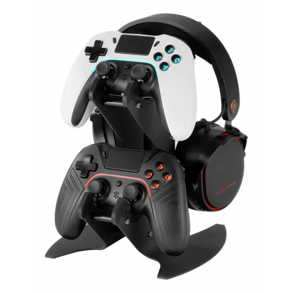 DELTACO GAMING Kontrolhållare, svart GAM-143