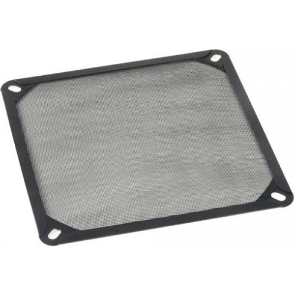 Fläktfilter 140mm - AKASA av Aluminium Dammfilter Galler GRM140-AL01-BK