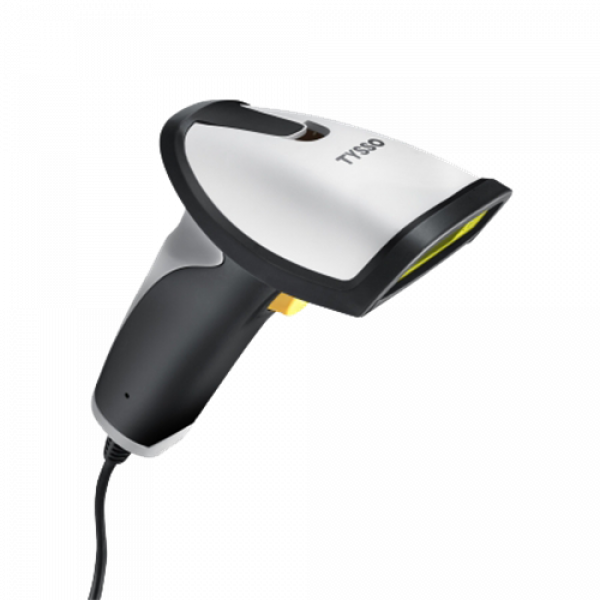 Handhållen Streckkodsläsare, 120 skanningar per sekund, 3-55 cm, USB, GS-6000-USB-TYS-LG