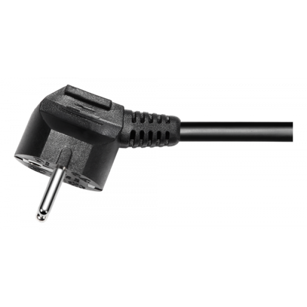 DELTACO outlet 4xCEE 7/3 1xCEE 7/7 1,5m black GT-0420