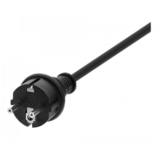 DELTACO Extension cord IP44 H07RN-F 3G1.5 20M, black color GT-981