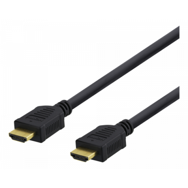 DELTACO High-Speed HDMI-kabel, 7m, Ethernet, 4K UHD, svart HDMI-1060D