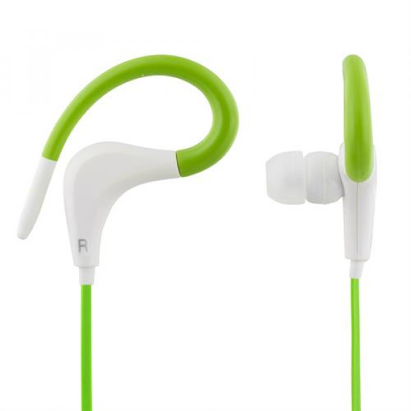 Headset - Sport Trasselfri Grön