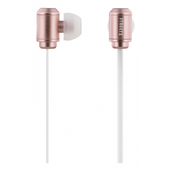 Headset - In-Ear m mikrofon svarsknapp Dual Drivar