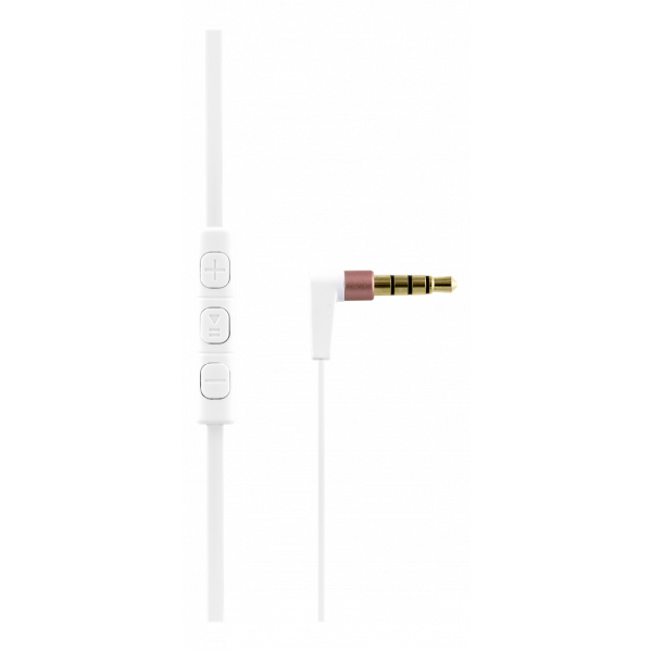 Headset - In-Ear m mikrofon svarsknapp Dual Drivar