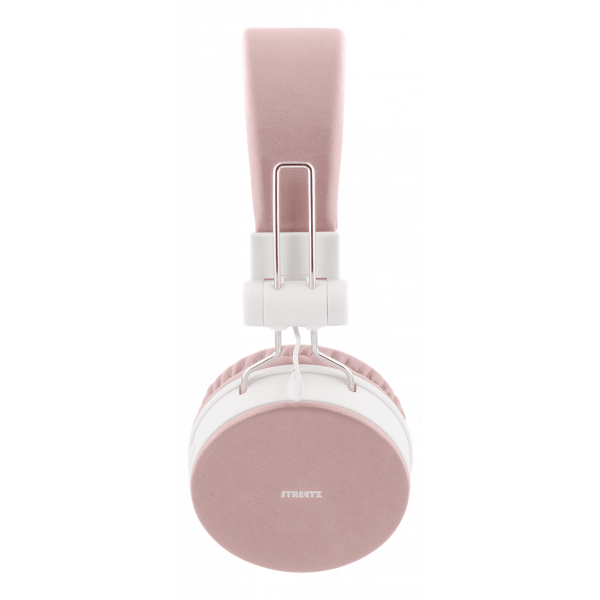 STREETZ Vikbart on-ear BT headset, 3.5 mm, rosa HL-BT402