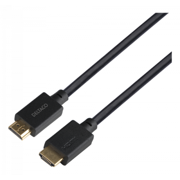 DELTACO ULTRA High Speed HDMI-cable, 48Gbps, 4m, black HU-40-LSZH