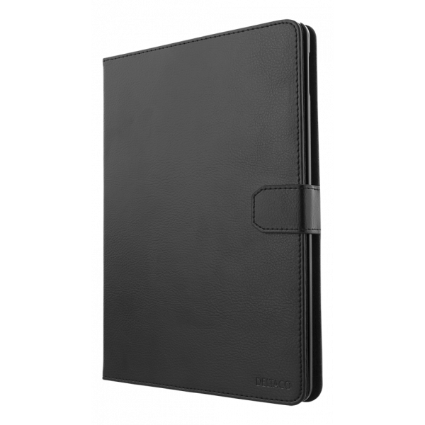 DELTACO iPad 10.2" 2020 case, vegan leather, sleep/wake, stand IPD-2020
