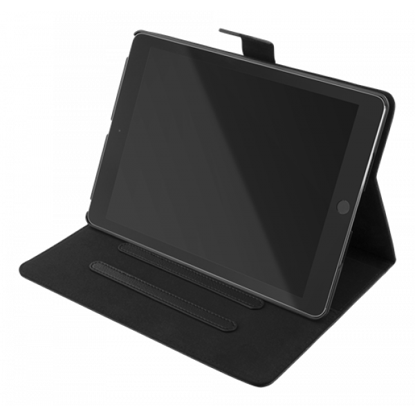 DELTACO iPad 10.2" 2020 case, vegan leather, sleep/wake, stand IPD-2020
