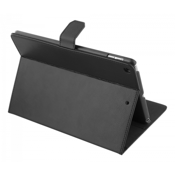 DELTACO iPad 10.2" 2020 case, vegan leather, sleep/wake, stand IPD-2020