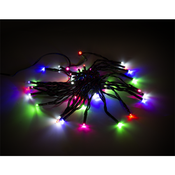 LED ljusslinga 3m 40 dioder inomhus/utomhus RGB LGT-106