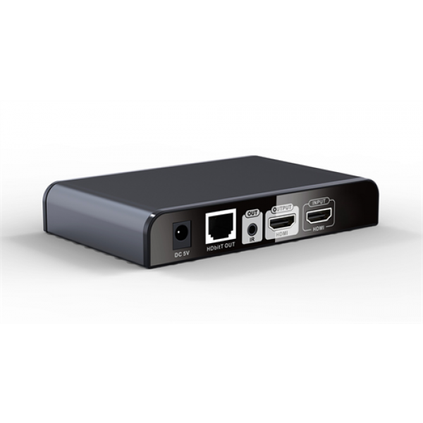 HDMI-förlängning över Ethernet, HDbitT, 150m. 1080P, loop-out, svart