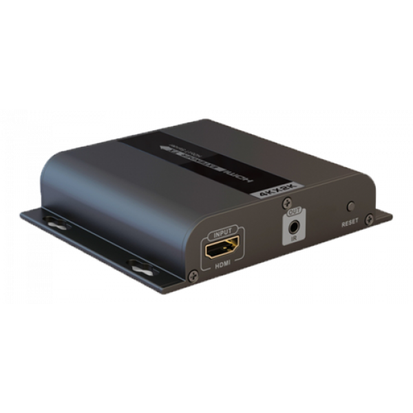 HDMI-förlängning över Ethernet, HDbitT, 120m, UHD, IR, svart