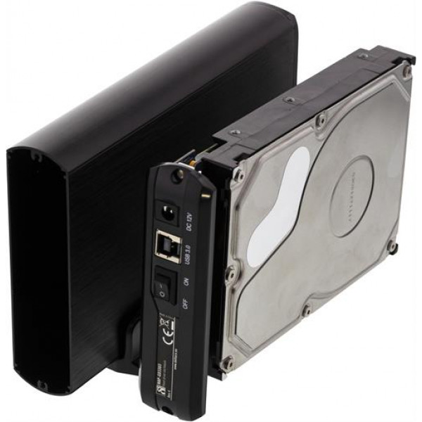 Externt kabinett 3.5" SATA USB 3.0 - Deltaco