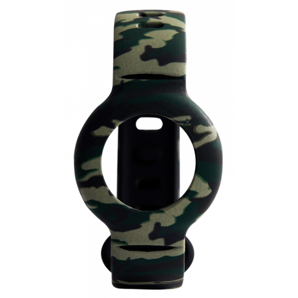 DELTACO Apple AirTag silicone wristband, camouflage MCASE-TAG18