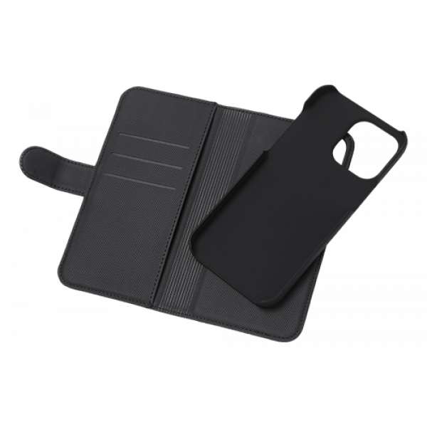 DELTACO iPhone 14 Pro wallet case 2-in-1, magnetic back cover MCASE-WIP14P61